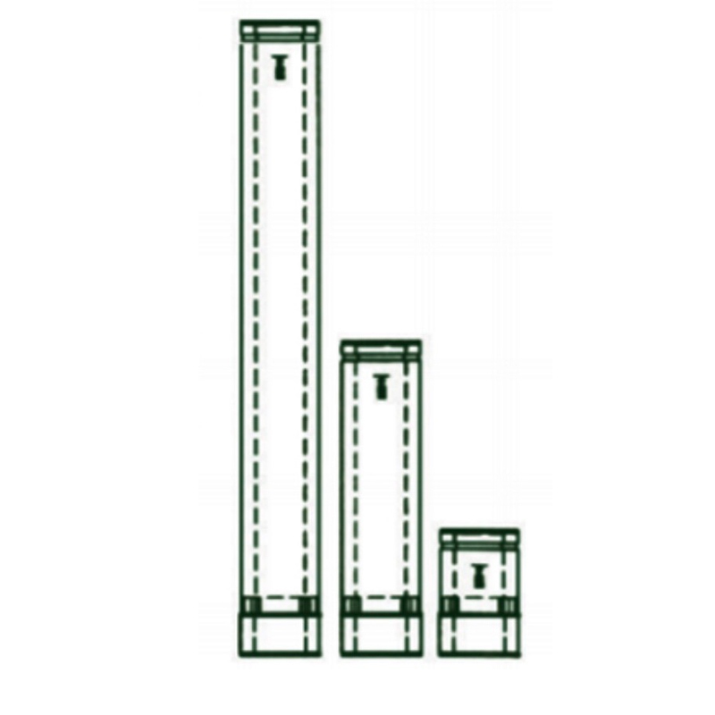 Mistral Stainless Steel Vertical Flue Extension 950mm - 15-41 KW