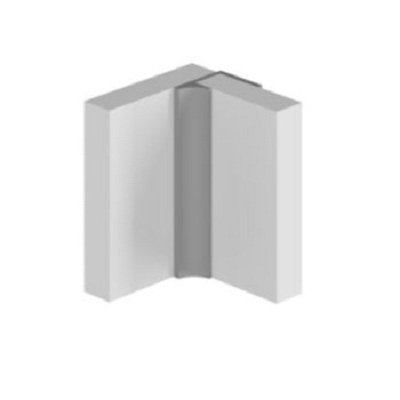 Multipanel Type Y Last Corner Panel Profile 2450mm Long - Bright Polished