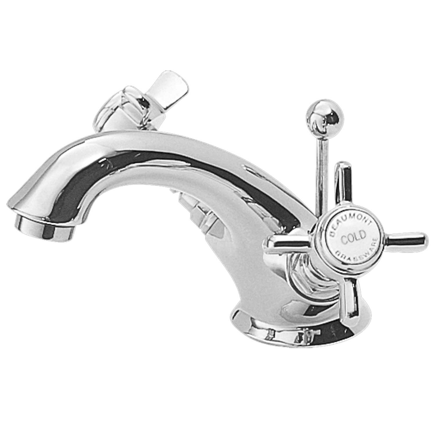 Nuie Beaumont Basin Mixer I305X Deck Mounted Chrome