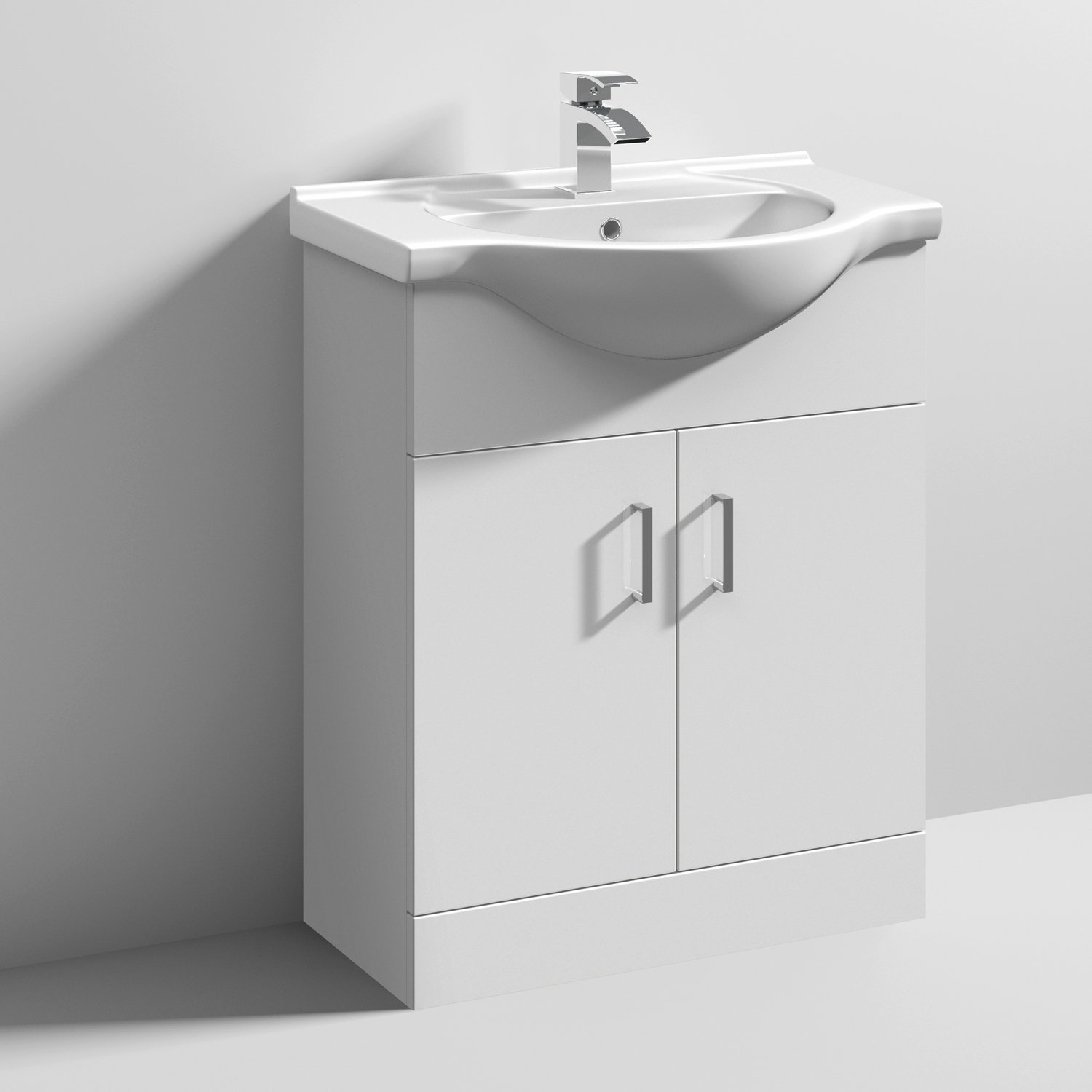 Nuie Mayford Bathroom Vanity Unit With Basin 650mm Wide 1 Tap Hole 5055146173571 Ebay