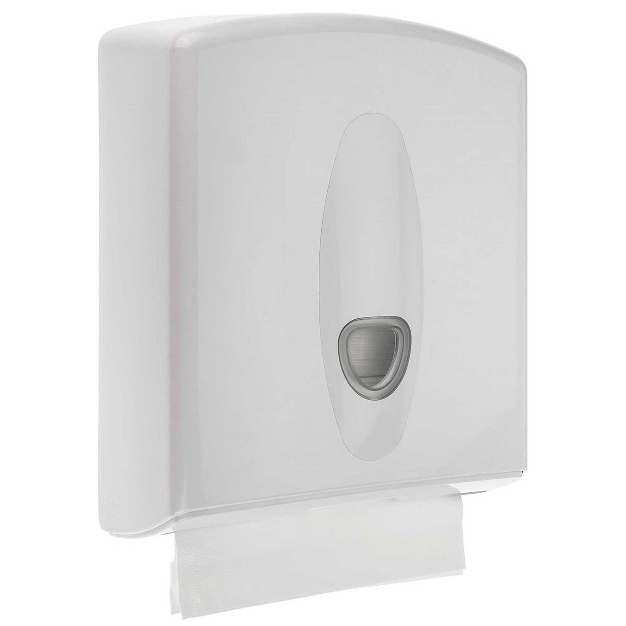 Nymas Nyma PRO Plastic Paper Towel Dispenser - White