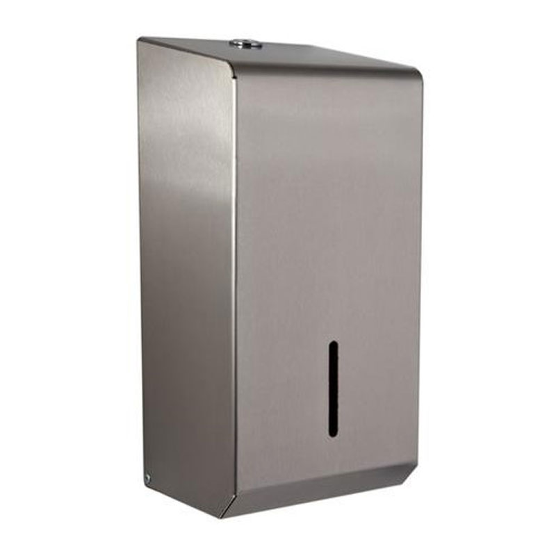 Nymas NymaSTYLE Stainless Steel Toilet Tissue Dispenser - Satin