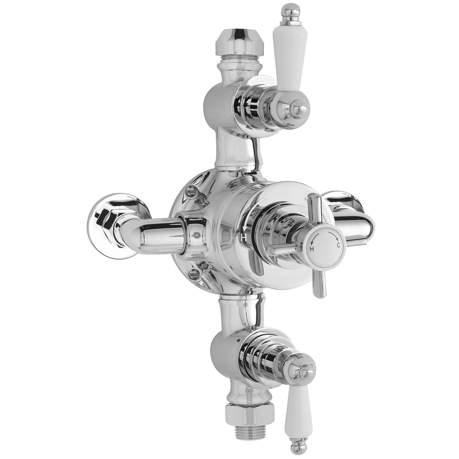 Nuie Beaumont Shower Valve A3057E Exposed Chrome