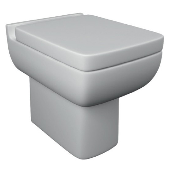 Prestige Options 600 Rimless Back to Wall Toilet - Soft Close Seat