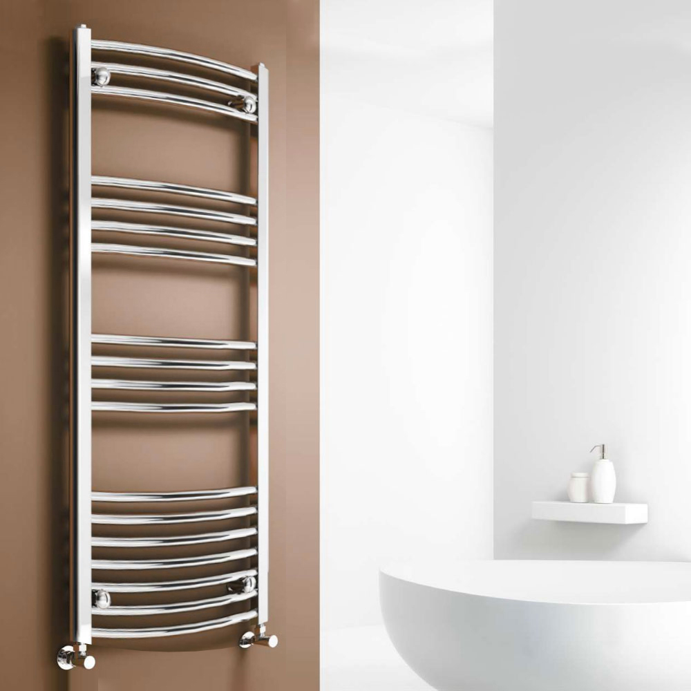 Reina Capo Ladder Towel Rail CPO1240CC Steel Chrome