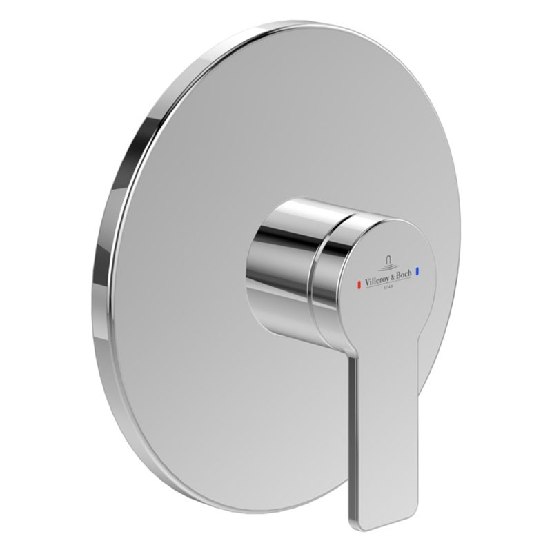 Villeroy & Boch Architectura Round Concealed Shower Valve - Chrome