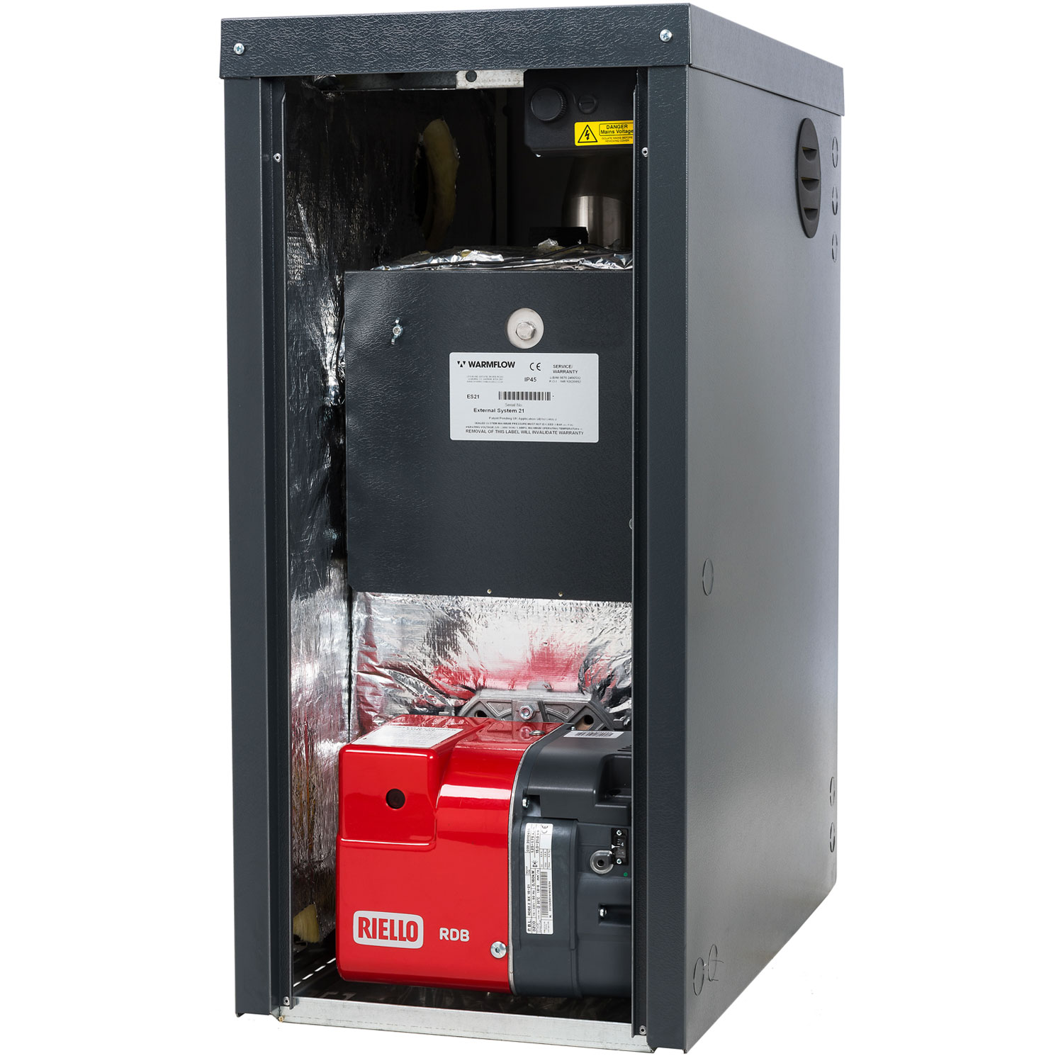 Warmflow Agentis Condensing Conventional Boiler, E21, Oil