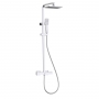 Bristan Napoli Thermostatic Bar Mixer Shower with Shower Kit and Fixed Head - Chrome