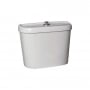 Delphi Comfort Doc M Button Flush Close Coupled Cistern - White