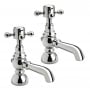 Delphi Formby Basin Taps Pair - Chrome