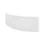 Delphi Symetria Corner Bath Panel 520mm H x 1200mm W White - 3mm