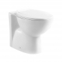 Delphi Trade Back To Wall Toilet Pan - Soft Close Seat