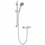 Deva Belmont Bar Mixer with Single Mode Shower Kit - Chrome