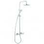 Deva Dynamic Cool Touch Bar Mixer Shower with Shower Kit + Fixed Head