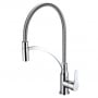 Deva Hawei Flexi Pull-Out Kitchen Sink Mixer Tap - Chrome