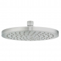 Deva Krome 8 Inch Round Fixed Shower Head with Swivel Joint Chrome