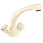 Deva Profile Mono Kitchen Sink Mixer Tap Beige