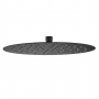 Deva Round Fixed Shower Head 300mm Diameter - Matte Black