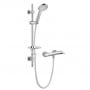 Deva Satinjet Avoca Cool Touch Bar Shower Valve with Easy Fit Shower Kit - Chrome