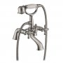 Duchy Layo Bath Shower Mixer Tap with Kit - Chrome Plated