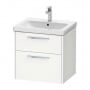 Duravit D-Code 600mm 2-Drawer Wall Hung Vanity Unit