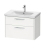 Duravit D-Code 800mm 2-Drawer Wall Hung Vanity Unit