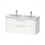 Duravit D-Code 1200mm 2-Drawer Wall Hung Vanity Unit