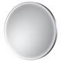 Hudson Reed Mensa Chrome Framed LED Mirror with Touch Sensor 800mm Diameter