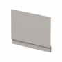 Hudson Reed MFC Straight Bath End Panel and Plinth 560mm H x 800mm W - Pebble Grey