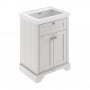 Hudson Reed Old London Floor Standing Vanity Unit with 0TH Classic Basin 600mm Wide - Timeless Sand