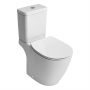 Ideal Standard Concept Aquablade Close Couple Toilet with Push Button Cistern - Soft Close Seat