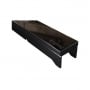 Impey Linear Grate 800mm Horizontal Outlet - Polished Black