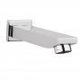 JTP Kubix Bath Spout with Wall Flange Wall Mounted - Chrome