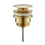 JTP Vos Basin Waste Brushed Brass - Slotted and Unslotted