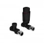 Maxheat Design Twin Pack Straight TRV - Black