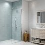 Merlyn 8 Series Frameless Pivot Shower Door | S8FPV76 | 760mm ...