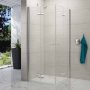 Merlyn 8 Series Glass Wet Room Panel | M86101H | 760mm | 8mm | Clear