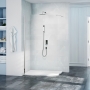 Merlyn 8 Series Curved Wet Room Glass Shower Screen