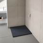 Merlyn TrueStone Graphite Slate Effect Square Shower Tray 900mm x 900mm (inc Waste)