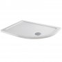 MX Elements Anti-Slip Offset Quadrant Shower Tray 1300mm x 800mm Right Handed (inc Waste)