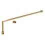 Nuie Wetroom Screen Support Arm - Brushed Brass