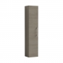 Nuie Arno Wall Hung 1-Door Tall Unit 300mm Wide - Solace Oak Woodgrain