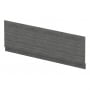 Nuie Athena Bath Front Panel 560mm H x 1800mm W - Anthracite Woodgrain