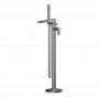 Nuie Binsey Freestanding Bath Shower Mixer Tap with Shower Kit - Brushed Pewter