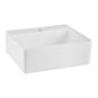 Nuie Vessel Rectangular Sit-On Countertop Basin 335mm Wide - 1 Tap Hole