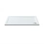 Nuie Pearlstone Rectangular Shower Tray 1200mm x 700mm - White