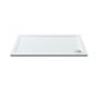 Nuie Pearlstone Rectangular Shower Tray 1200mm x 760mm - White