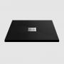 Nuie Slimline Black Slate Effect 32mm Square Shower Tray