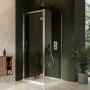 Orbit A8 Hinged Door Shower Enclosure - 8mm Glass