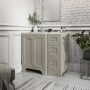 Orbit Harrogate Brunswick Vanity Unit with Worktop and Basin 900mm Wide